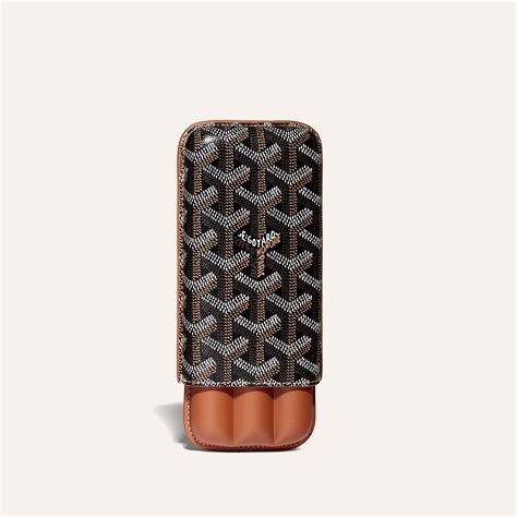 e goyard cigar case|Churchill 3 Cigar Case .